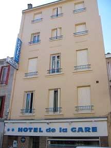 Hotel De La Gare 克莱蒙费朗 外观 照片